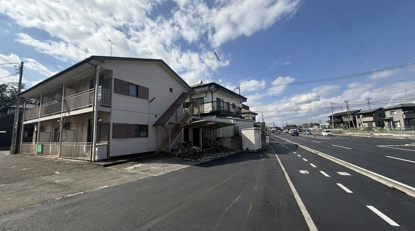 平成通り（真岡街道）沿い